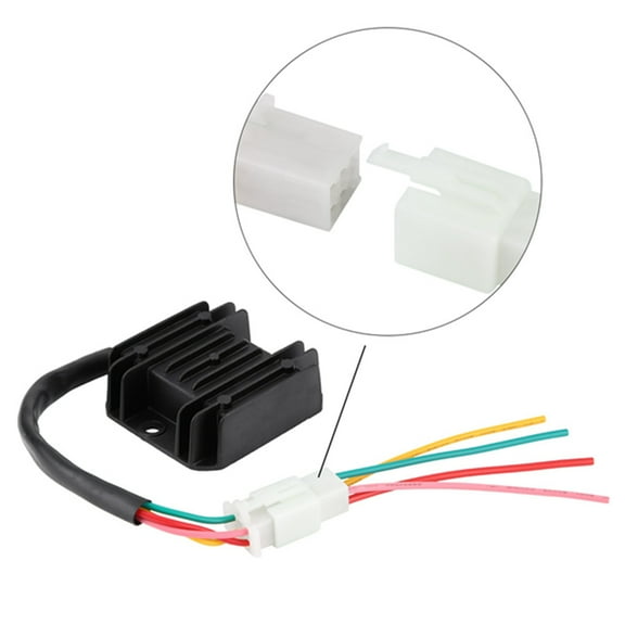 Voltage Regulator Rectifier, Perfect Replacement Easy To Install Stable Performance High-Quality Materials for Car Driver