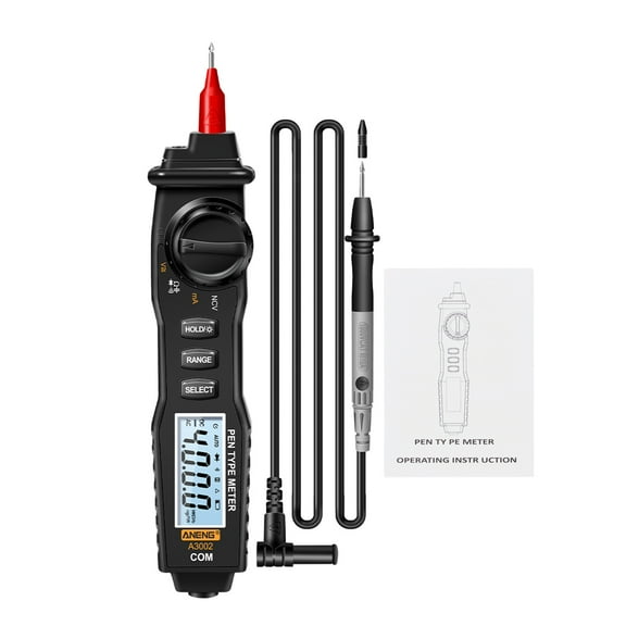 Voltage Tester,Handheld Tester Tool Tester Tool With A3002 Pen 4000 Pen 4000 Pen 4000 Pen Handheld Pen Handheld Tester Jinmie Eryue Hxber Kidjoy Black