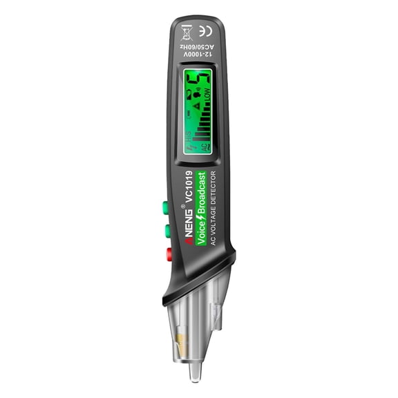 Voltage Tester Non Contact Electric Tester Pen LCD Induction Function Probe Pen for Electrical Voltage Voltage Measuring Tool