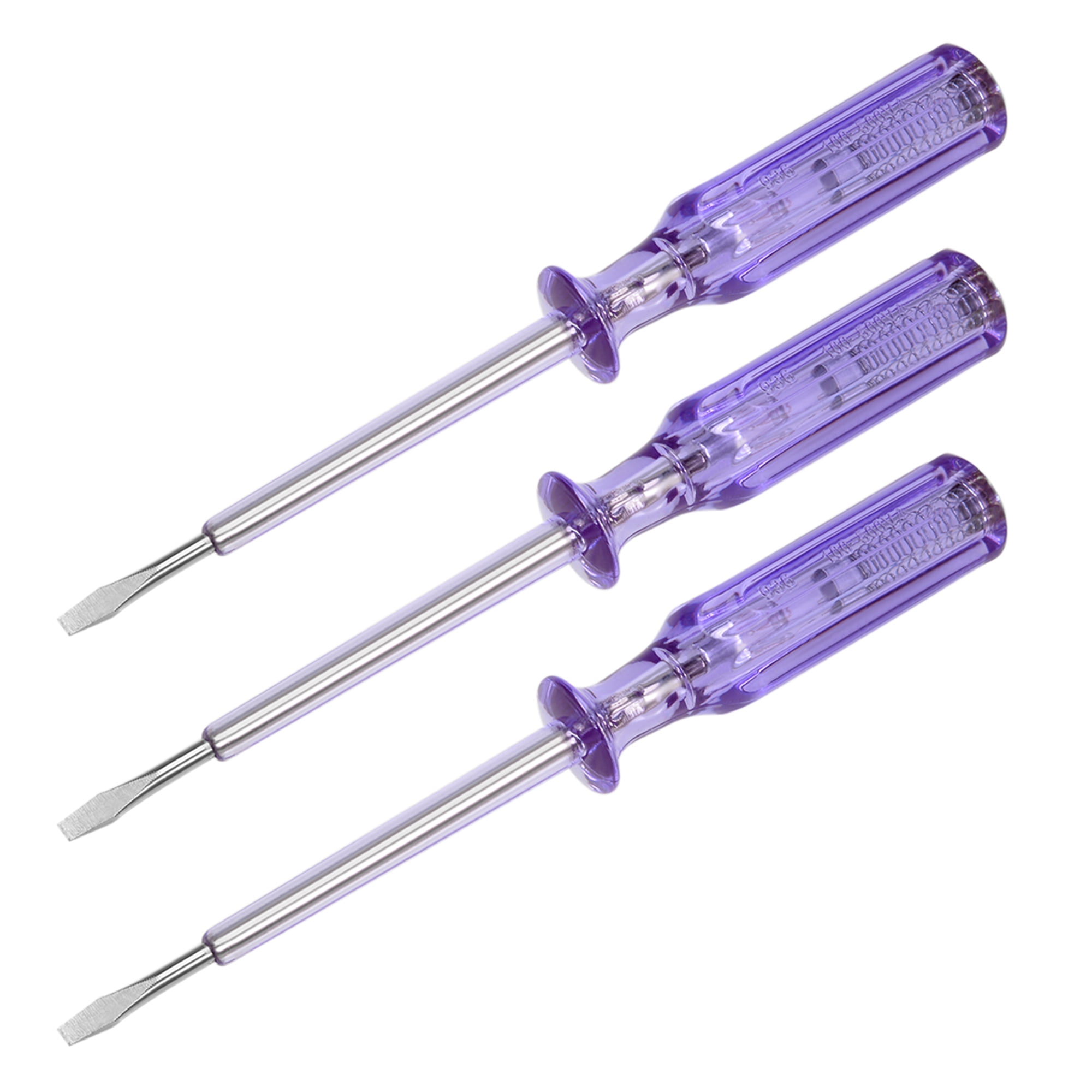 Voltage Tester Screwdriver, 100500V Contact Type Electric Test Pen