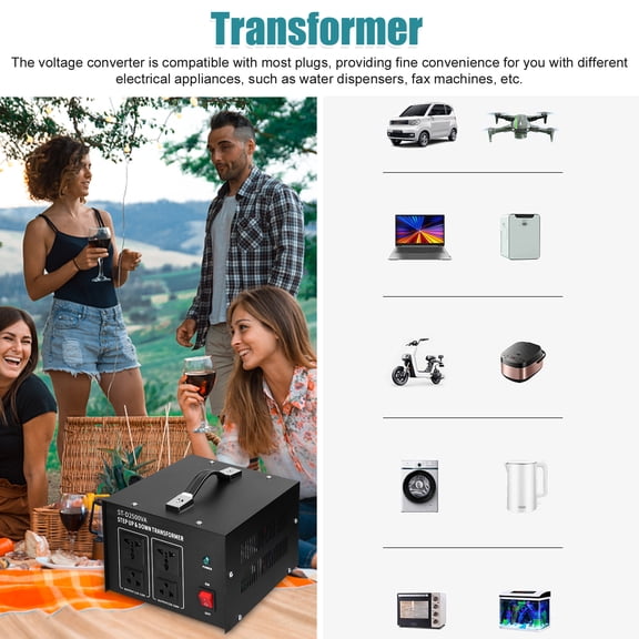 Voltage regulator,2500va Portable Appliances Size Converter 2500va Down Size Converter Down Size Siuke Mewmewcat Hxber Mizuh Converter Bsewo -plug