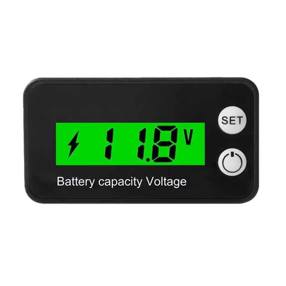 Voltages & Charges Gauges Digital Voltmeter Ammeter With Low Battery Alerts, Suitable For In Depth Electronics Analysis