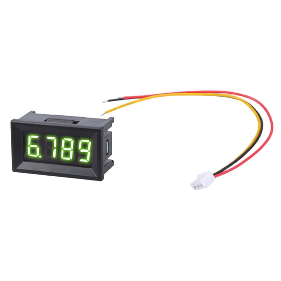 Voltages Gauge Indicators Digital Voltmeter 0.36Inch LED Display 4 Digit Voltages Tester 0-100V Voltages Measuring Tool