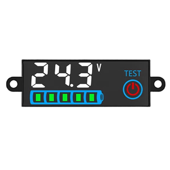 Voltages Tester Detector 12V 24V 36V 48V 18650 Capacity Testing Board 7-55V Levels Indicators