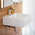 thumbnail image 1 of Voltaire 18 Square Ceramic Wall Mount Sink, 1 of 11