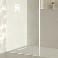 thumbnail image 1 of Voltaire 18" Stainless Steel Linear Shower Drain in Matte White, 1 of 4