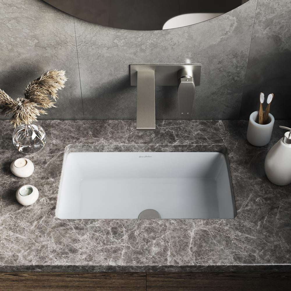 Voltaire 21 Rectangular Under-Mount Bathroom Sink - Walmart.com
