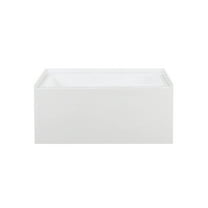 Voltaire 48" x 32" Left-Hand Drain Alcove Bathtub with Apron