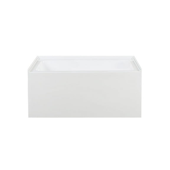 Voltaire 48" x 32" Left-Hand Drain Alcove Bathtub with Apron