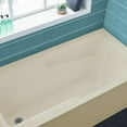 thumbnail image 1 of Voltaire 54" x 30" Left-Hand Drain Alcove Bathtub with Apron in Bisque, 1 of 11