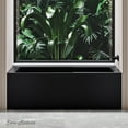 thumbnail image 1 of Voltaire 54" x 30" Right-Hand Drain Alcove Bathtub with Apron in Matte Black, 1 of 11