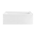 thumbnail image 1 of Voltaire 60" x 30" Right-Hand Drain Alcove Bathtub with Apron, 1 of 10