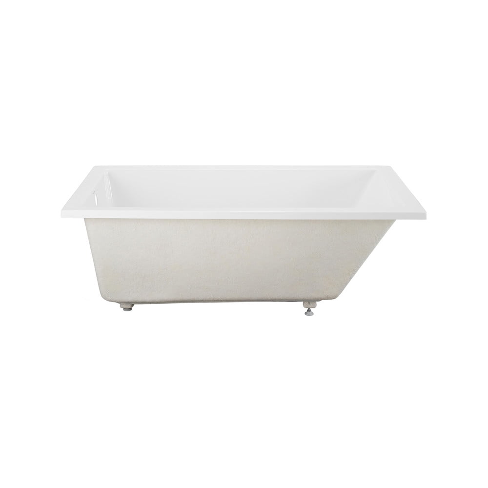 Voltaire 60" White Acrylic Drop-In Bathtub