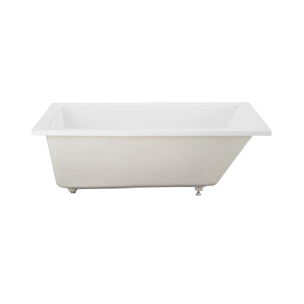 Voltaire 66" White Acrylic Drop-In Bathtub