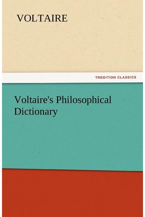 's Philosophical Dictionary, (Paperback)