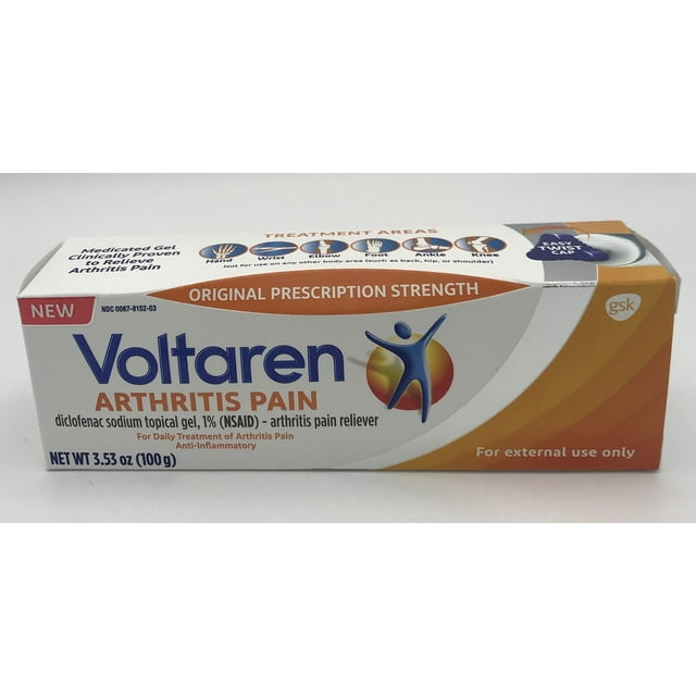 Voltaren Arthritis Pain Relieving Gel, 1 Topical Medicine(100g), Over