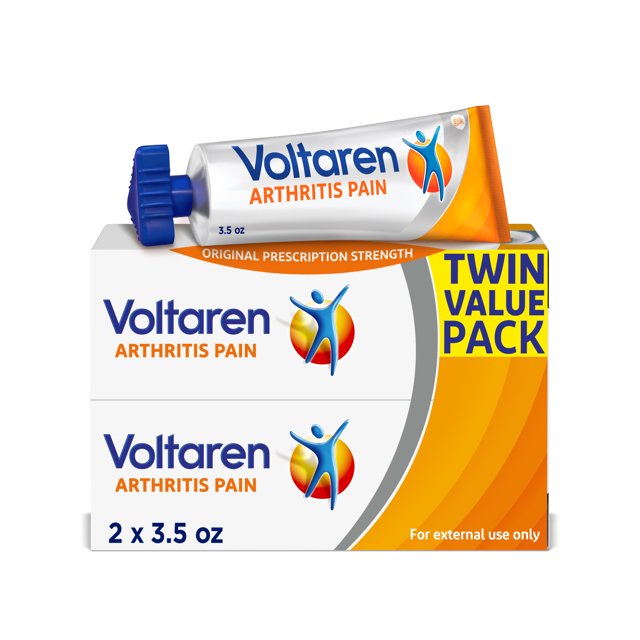 Voltaren Topical Arthritis Medicine Cream Gel for Arthritis Pain Relief