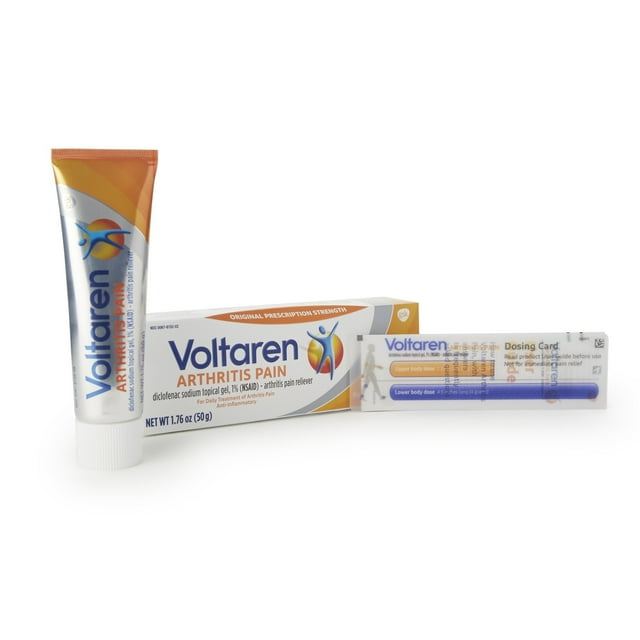 Voltaren Topical Arthritis Medicine Gel Pain Reliever For Arthritis 1 7 Oz