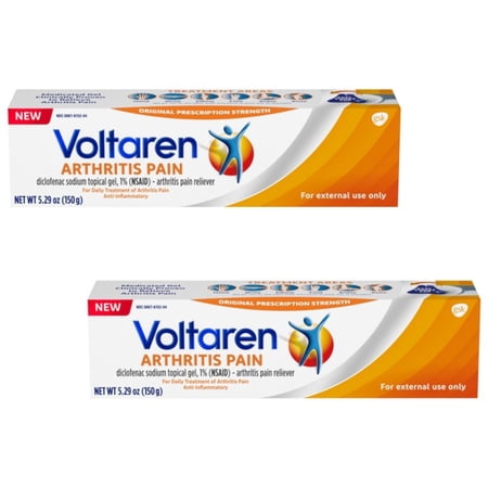 Voltaren Topical Arthritis Pain Relief Gel - 5.3 oz Tube - 2 Pack