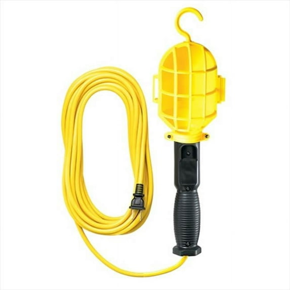 Voltec 08-00256 6 ft. SJT,, 75 Watt - Yellow Plastic Work Light, Case Of 4