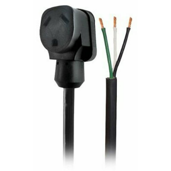 Voltec 16-00565 Right Angle Pigtail Power Supply - 30A Female, 18"