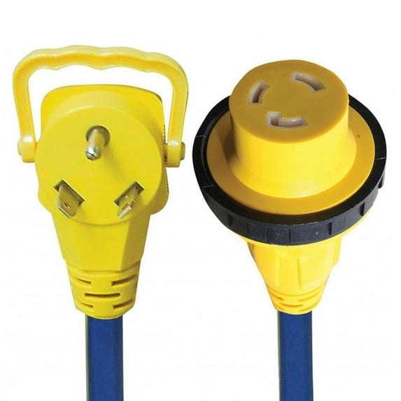Voltec 16-00585 E-Zee Grip Extension Cord with Locking Ring - 35', 30 Amp