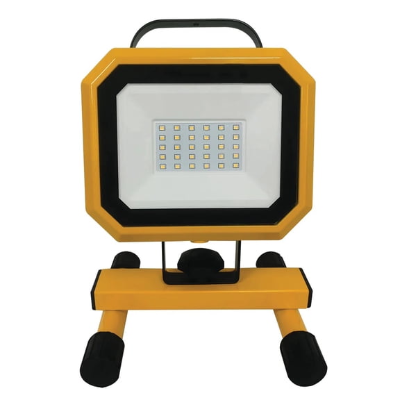 Voltec 3,000 Lumen Rechargeable LED Portable Work Light with Lithium Battery
