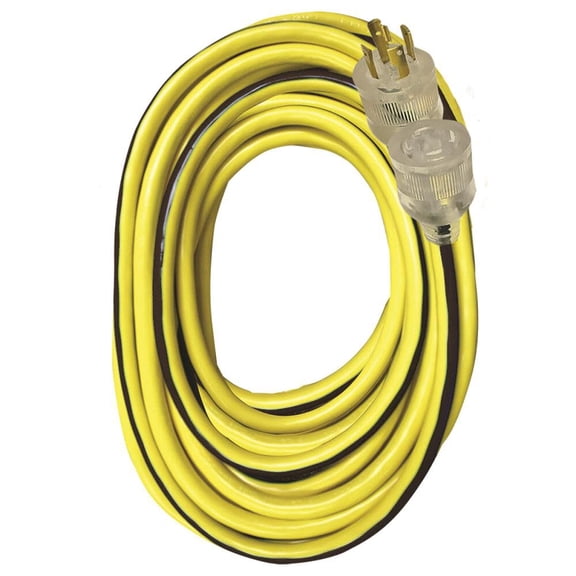 Voltec Generator Extension Cord 25 Ft. 10/4 Sjtw L14-30