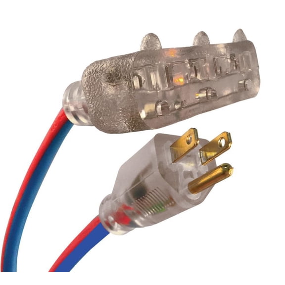Voltec 50 Ft. 14/3 Sjeow Ug Extension Cord 3-Outlet