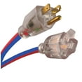 thumbnail image 1 of US Wire and Cable 16/3 Gauge x 50-Foot Extreme Cold Weather Extension Cord – Light-Duty, 221°F to - 94°F Rating, Lighted Plug,  Blue and Red, SJEOOW, Weather-Resistant, Ideal for Outdoor & Indoor Use, 1 of 2