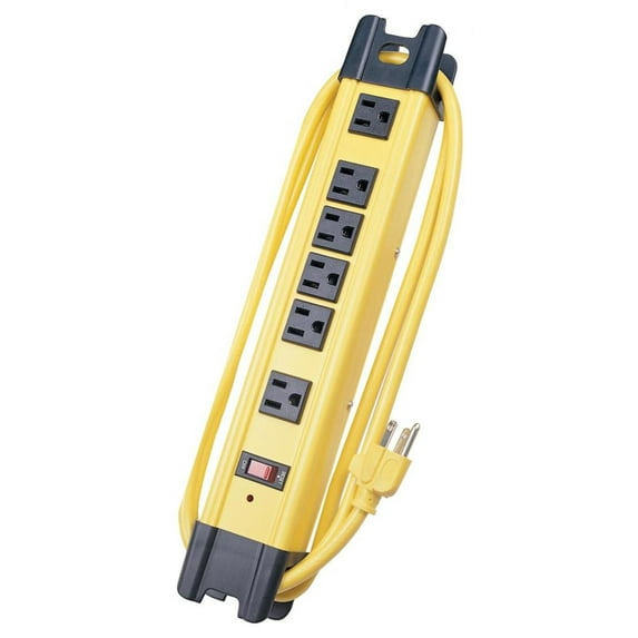 Voltec 6 Ft. 14/3 6-Outlet Surge 1050 Joule