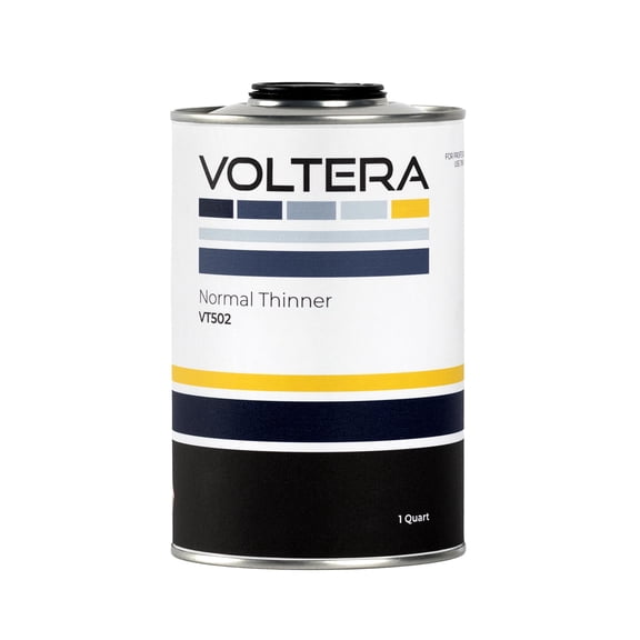 Voltera Thinner for Professional Finishes, Normal & Slow Speed, 1 Quart or 1 Gallon (Normal, 1 Quart)