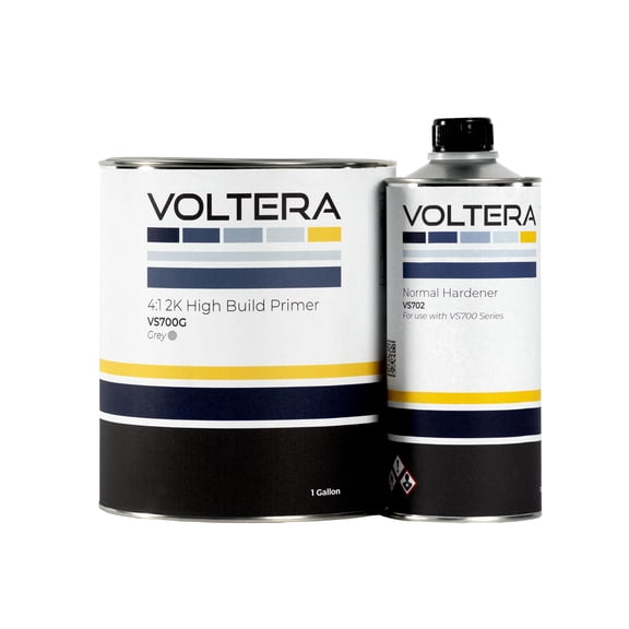 Voltera VS700 4:1 2K High Build Automotive Primer & Hardener (Grey)