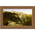 thumbnail image 1 of Volterra 24x16 Gold Ornate Wood Framed Canvas Art by Camille Corot, 1 of 2