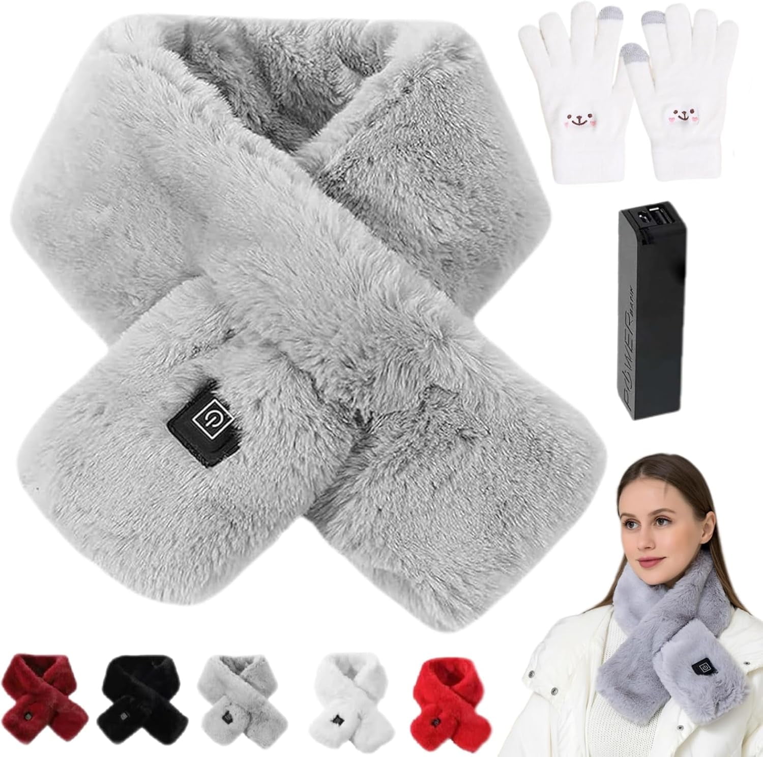 Voltex Heated Scarf for Women, Voltex Heated Scarf, Voltex Heatedscarf