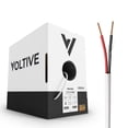 thumbnail image 1 of Voltive 12/2 Speaker Wire - CL3 - In-Wall - OFC - 500FT - White, 1 of 6