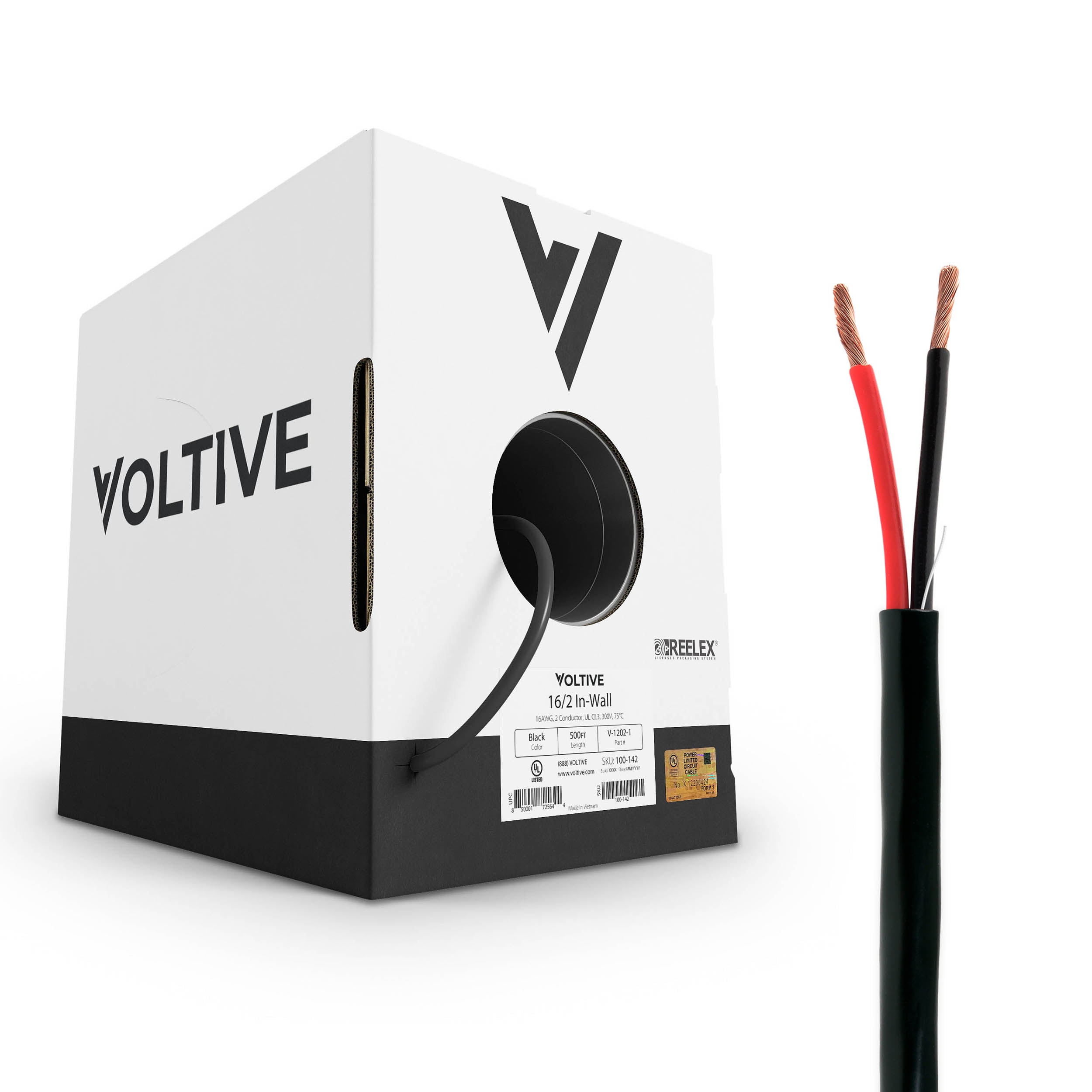 voltive-16-2-speaker-wire-cl3-in-wall-ofc-500ft-black