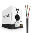 thumbnail image 1 of Voltive 16/4 Speaker Wire - CL3 - In-Wall & Direct Burial - OFC - 250FT - Black, 1 of 6