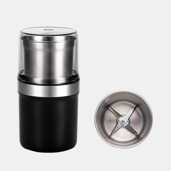 Voltix Electric Multi-Use Cup Grinder – Large Capacity Stainless Steel,Large Capacity Stainless Steel, Detachable Cup, Easy Clean, Coffee Grinders & Spice Grinder Grain Nuts for Home Kitchen