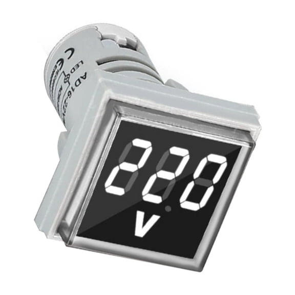 Voltmeter 50 to 500V LED Display Voltages Detectors Electrical Measurement Tool for Household & Industrial Applications