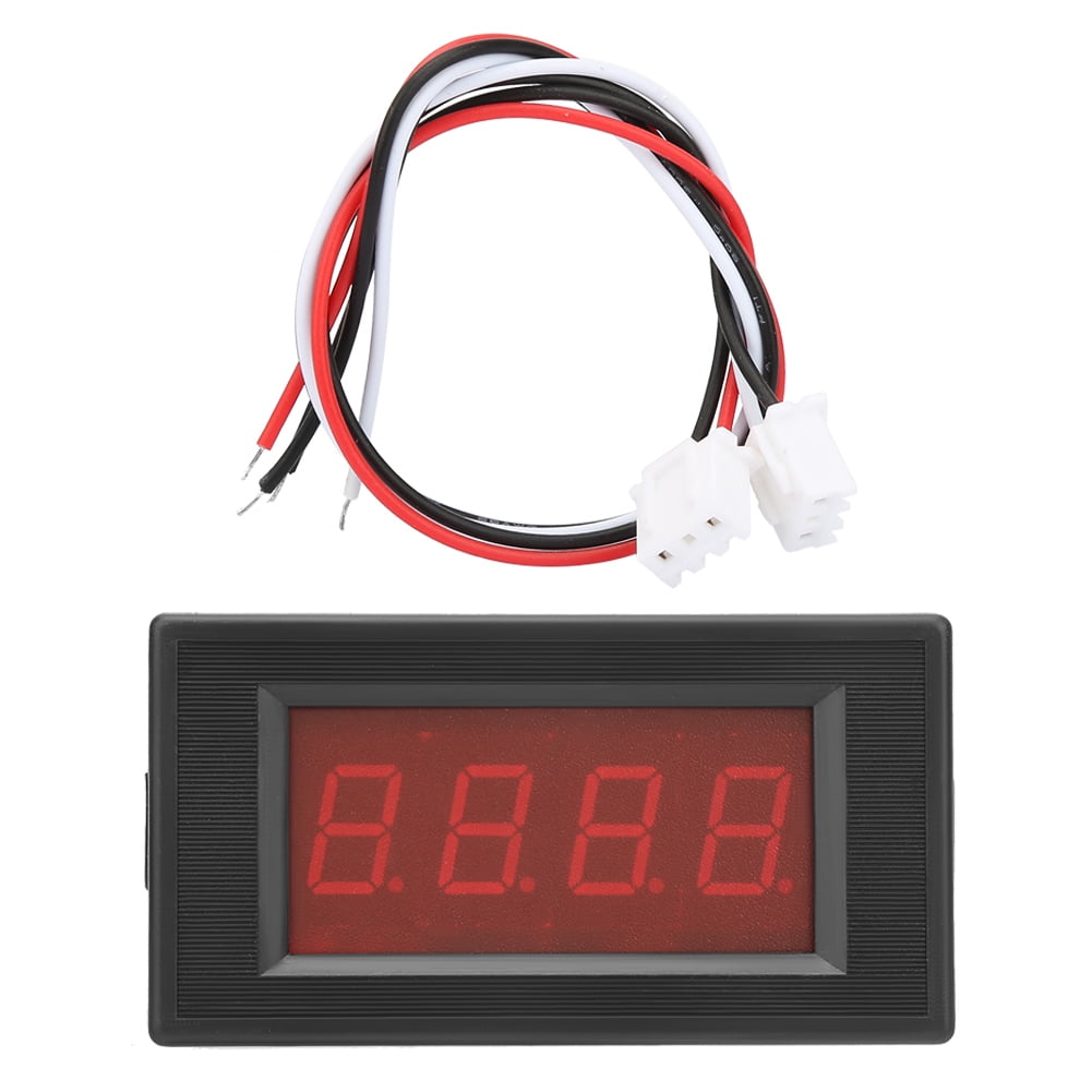 Voltmeter Panel, Compact Shape High Accuracy Plastic Voltmeter