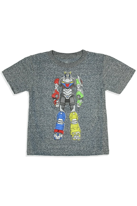 Voltron Boys' Space Explorers Giant Robot Graphic Print T-Shirt
