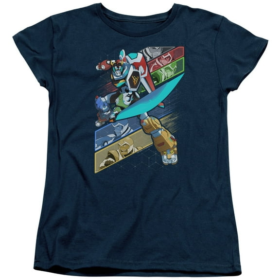 Voltron - Crisscross - Women's Short Sleeve Shirt - Medium