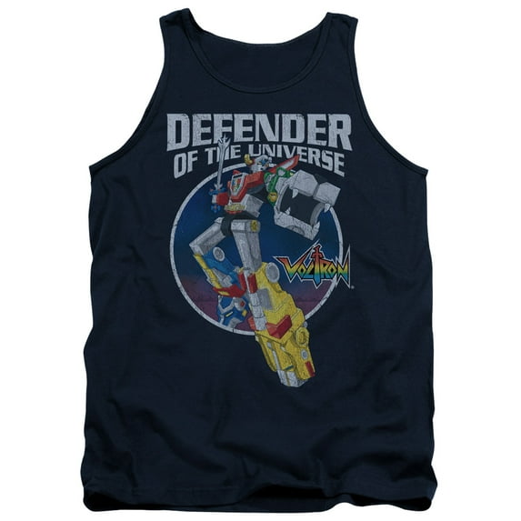 Voltron/Defender Adult Tank Top Navy