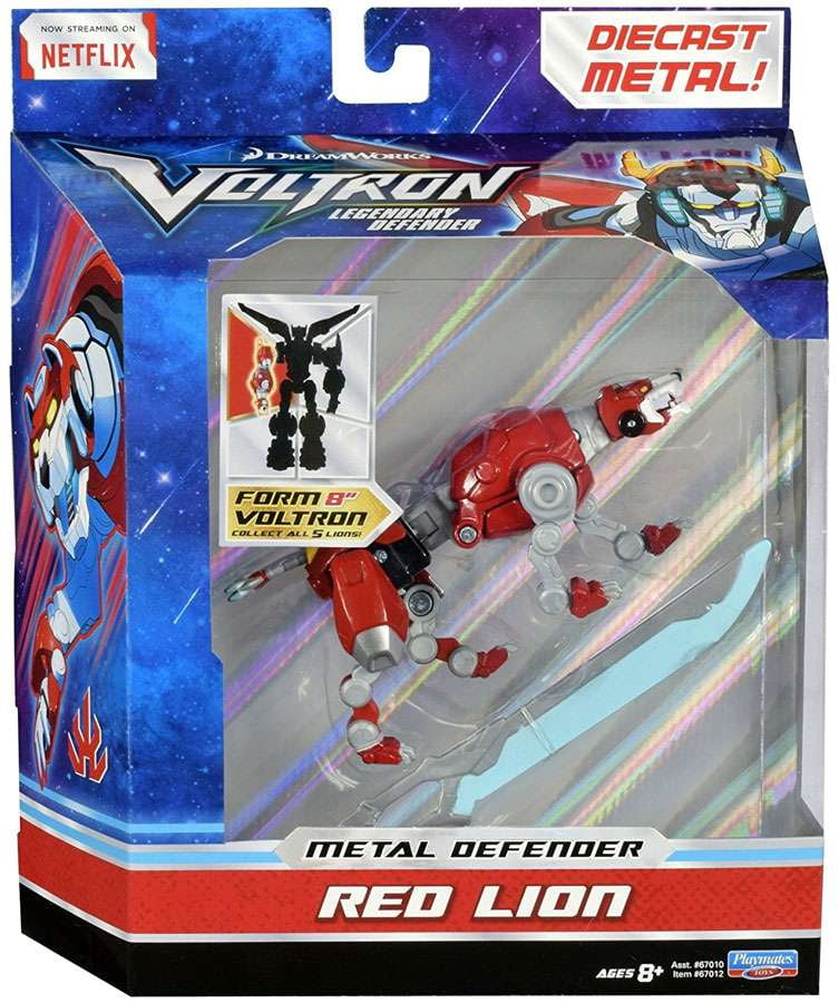 Voltron Die Cast Red Combinable Lion