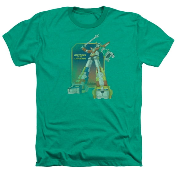 Voltron - Distressed Defender - Heather Short Sleeve Shirt - Small
