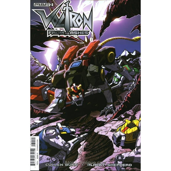 Voltron: From The Ashes #3 VF ; Dynamite Comic Book