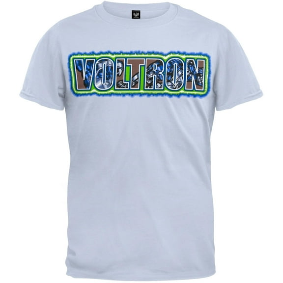Voltron - Inset Logo Soft T-Shirt - Large