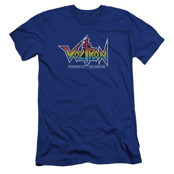 Voltron - Logo - Premium Slim Fit Short Sleeve Shirt - Small