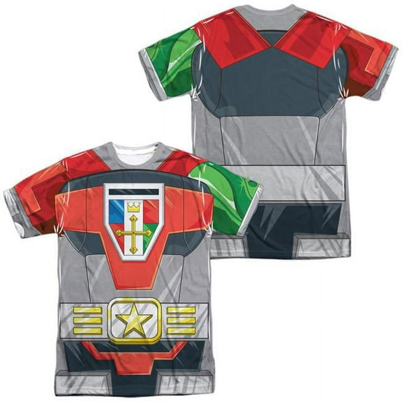 Voltron Men's  Costume Sublimation T-shirt White